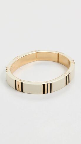 Tory Burch Women's T Stripe Bangle in Saudi Arabia