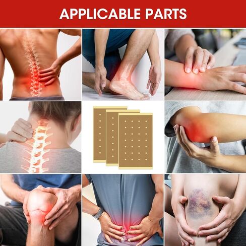 60 Count Tiger Patch, Heat Patches for Neck and Shoulder, Warming Patches for Knee Patch Long Lasting in Kuwait