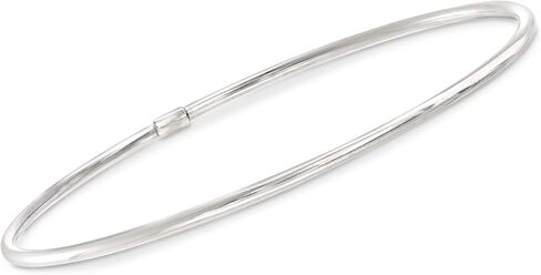 Ross-Simons Two-Tone Sterling Silver Jewelry Set: 6 Bangle Bracelets in Saudi Arabia