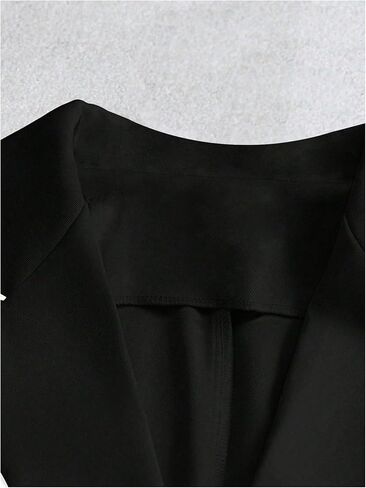 Verdusa Women's Elegant Button Up Blazer Vest Business Casual Outftis Lapel Collared Sleeveless Outerwear with Pockets in Saudi Arabia
