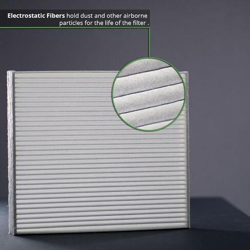ECOGARD XC15506 Cabin Air Filter Fits 2001-2004 Chevrolet Tracker, 2002 Suzuki XL-7, 2001 Grand Vitara, 2004 Vitara in Saudi Arabia