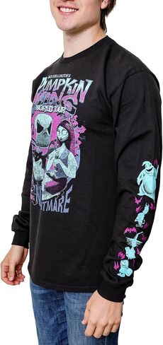 Disney Nightmare Before Christmas Jack Skellington Nightmare King World Tour T-Shirt in Saudi Arabia