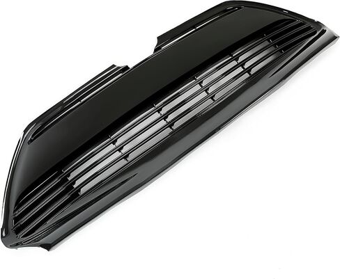 شبكة سفلية ECOTRIC متوافقة مع 2017-2019 Toyota Corolla CE L LE LE Eco XLE بديلة لـ TO1036170 53112-02730 5311202730 RT01530007 المصد الأمامي لشبكة شريط الوجه in Saudi Arabia