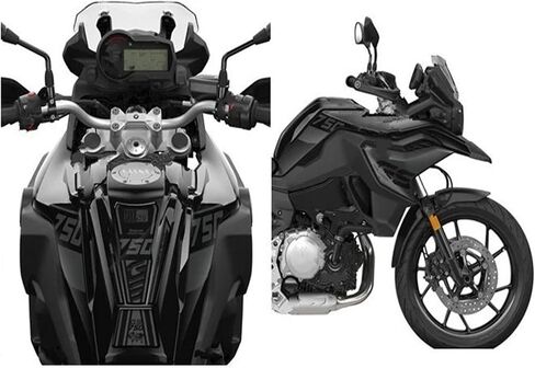 ل F850GS F750GS 2018-2021 40 سنة الشارات دراجة نارية الملحقات هدية مجموعة ملصقات وملصقات ملصقات الخزان in Kuwait