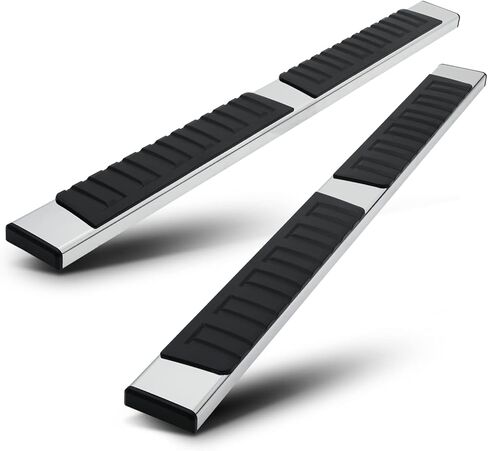 M-AUTO 6" Running Boards Side Steps Compatible with 2007 2008 2009 2010 2011 2012 2013 2014 2015 2016 2017 2018 2019 2020 2022 Toyota Tundra CrewMax Cab, OE Style Side Step Nerf Bar, Black in Saudi Arabia