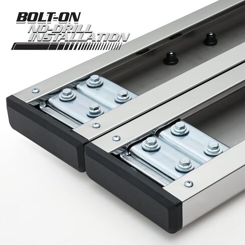 M-AUTO 6" Running Boards Side Steps Compatible with 2007 2008 2009 2010 2011 2012 2013 2014 2015 2016 2017 2018 2019 2020 2022 Toyota Tundra CrewMax Cab, OE Style Side Step Nerf Bar, Black in Saudi Arabia