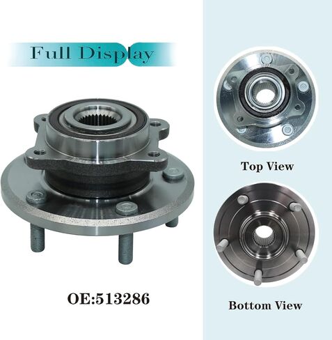513286 Front Wheel Bearing and Hub Assembly for Dodge Journey 2009-2020, 2014-2015 Ram ProMaster 1500 2500 3500, Driver/Passenger Side, 5 Lug w/ABS in Saudi Arabia