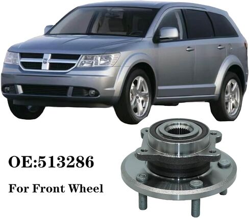 513286 Front Wheel Bearing and Hub Assembly for Dodge Journey 2009-2020, 2014-2015 Ram ProMaster 1500 2500 3500, Driver/Passenger Side, 5 Lug w/ABS in Saudi Arabia