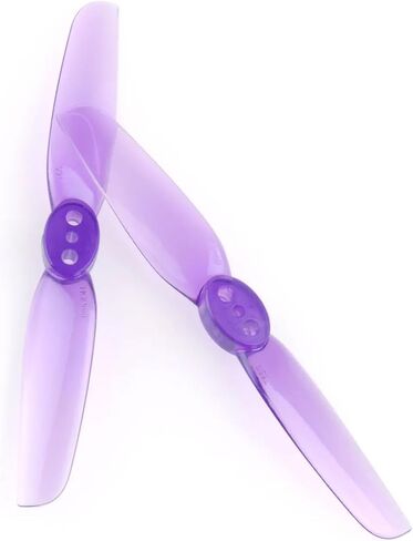 20pcs HQProp T65mm 65mm T-Mount Propeller Set (10x CW / 10x CCW) (Transparent Gray) in Kuwait