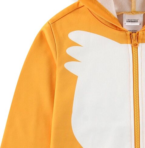 SEGA Sonic the Hedgehog Tails Boys Zip Up Hoodie for Toddler and Big Kids in Saudi Arabia