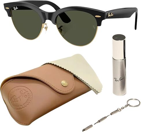 نظارات شمسية راي بان RB2341 CLUBMASTER WAY مربعة الشكل للرجال والنساء مع مجموعة نظارات RAYBAN الرسمية in Kuwait