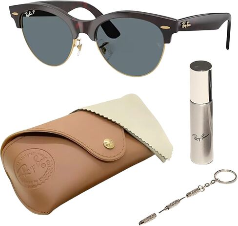 نظارات شمسية راي بان RB2341 CLUBMASTER WAY مربعة الشكل للرجال والنساء مع مجموعة نظارات RAYBAN الرسمية in Kuwait