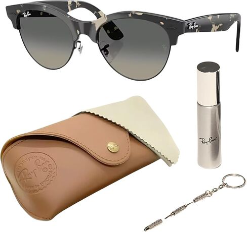 نظارات شمسية راي بان RB2341 CLUBMASTER WAY مربعة الشكل للرجال والنساء مع مجموعة نظارات RAYBAN الرسمية in Kuwait