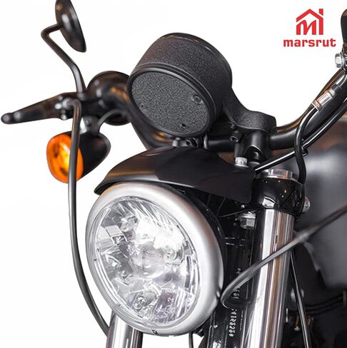 لـ Harley Davidson Sportster XL883 XL1200 غطاء واقي للمصابيح الأمامية، جزء للمصابيح الأمامية، مناسب للطراز 1992-2013 مجموعة تركيب من سبائك الألومنيوم in Saudi Arabia