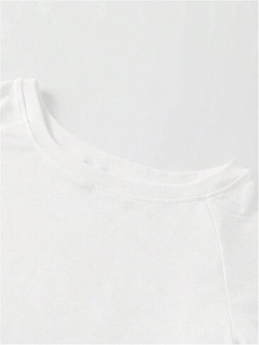 WDIRARA Women's 3 Pack Off The Shoulder T Shirts Ruched Short Sleeve Tee Asymmetrical Neck Fitted Tops in Saudi Arabia