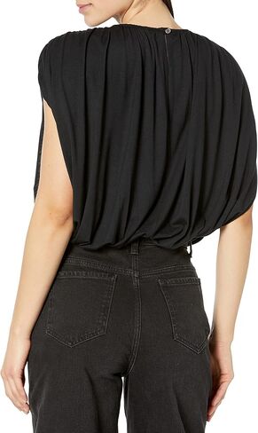 Velvet by Graham & Spencer Women's Carmen Draped Short Sleeve T Shirt in Saudi Arabia