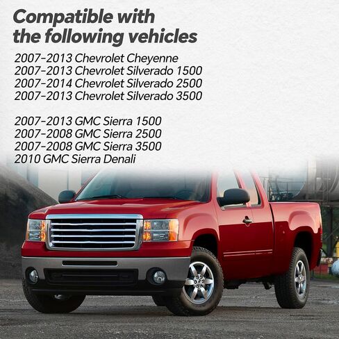 ALS1757 Rear ABS Wheel Speed Sensor Left&Right Compatible with Chevrolet Cheyenne Silverado 1500/2500/3500, GMC Sierra Denali Sierra 1500/2500/3500 Replace 20938121 15872664 in Saudi Arabia