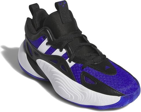 حذاء رياضي لكرة السلة Adidas Trae Unlimited 2، أخضر جامعي/أسود/أبيض، 4 US للجنسين للأطفال الكبار in Saudi Arabia