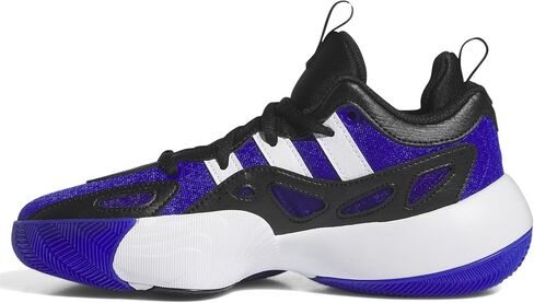 حذاء رياضي لكرة السلة Adidas Trae Unlimited 2، أخضر جامعي/أسود/أبيض، 4 US للجنسين للأطفال الكبار in Saudi Arabia
