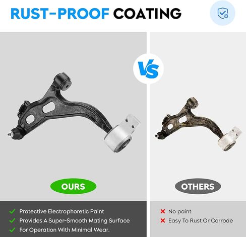 Front Lower Control Arm w/Ball Joint for Ford Five Hundred/Freestyle & Mercury Montego AWD 2005-2007, Left & Right, Driver & Passenger, Suspension Kit K621603 K621604 in Saudi Arabia