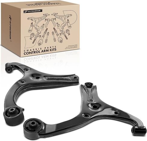 A-Premium 2 × ذراع التحكم السفلي الأمامي، مع جلبة، متوافق مع Hyundai Accent 2006-2011، Kia Rio 2006-2011، Rio5 2006-2011 in Saudi Arabia