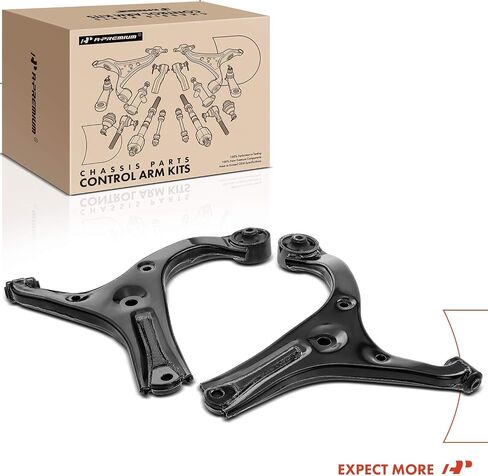 A-Premium 2 × ذراع التحكم السفلي الأمامي، مع جلبة، متوافق مع Hyundai Accent 2006-2011، Kia Rio 2006-2011، Rio5 2006-2011 in Saudi Arabia