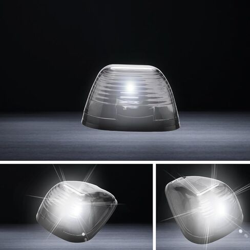 5 PCS Cab Roof Marker Lights w/ 10 LED Amber Roof Top Lamp Running Light Replacement Compatible with Ford 1999-2016 F150 F250 F350 F450 F550 Super Duty Pickup Trucks SUV in Saudi Arabia
