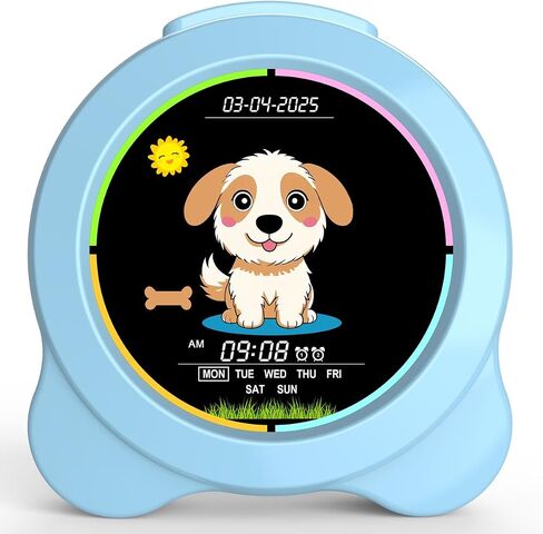 Digital Alarm Clock 7" HD Large Screen Digital Calendar with Auto-Dimming, Clear Day/Date Display for Alzheimer's Dementia Seniors & Low Vision with Remote Control and Custom Reminder Function(White) in Saudi Arabia