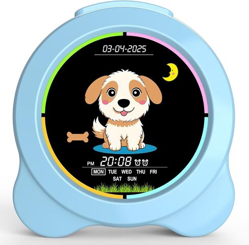 Digital Alarm Clock 7" HD Large Screen Digital Calendar with Auto-Dimming, Clear Day/Date Display for Alzheimer's Dementia Seniors & Low Vision with Remote Control and Custom Reminder Function(White) in Saudi Arabia