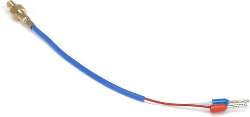 FTARB03 K Type M3 M4 Bolt Head ungrounded 0.12m Plastic Cable 3D Printer thermocouple Screw Temperature Sensor(M4 6x6.8mm Bolt hex) in Saudi Arabia