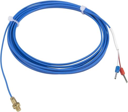 FTARB03 K Type M3 M4 Bolt Head 3 metres Plastic Cable 3D Printer thermocouple Screw Temperature Sensor(M4 6x6.8mm Bolt hex) in Saudi Arabia