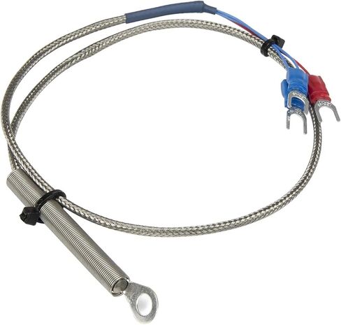 FTARR01 PT100 Type 0.5m Metal screening Cable 6mm 5mm Diameter Hole Ring Head RTD Temperature Sensor(6mm Hole) in Saudi Arabia