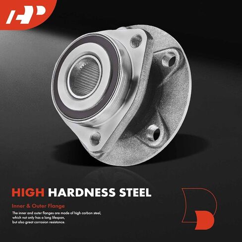 A-Premium Front or Rear Wheel Bearing and Hub Assembly Compatible with Audi A3, A3 Quattro, A3 Sportback e-tron, RS3, S3, Volkswagen Golf Alltrack, Golf R, Golf SportWagen in Saudi Arabia