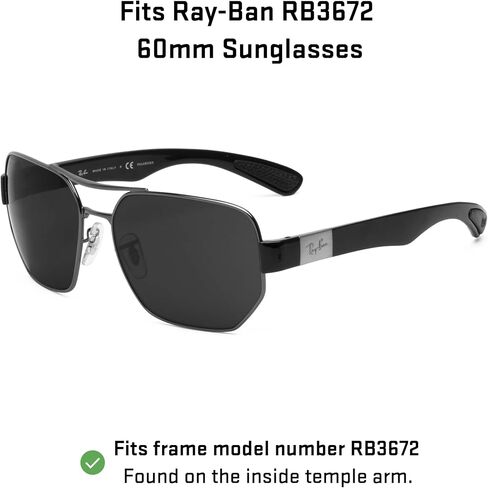 Revant Replacement Lenses for Ray-Ban RB3672 60mm in Saudi Arabia