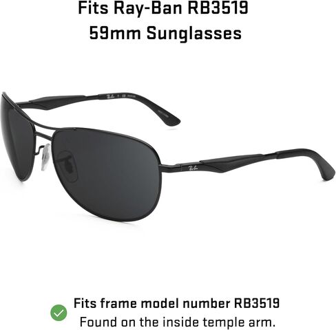 عدسات بديلة Revant لـ Ray-Ban RB3519 مقاس 59 مم in Saudi Arabia