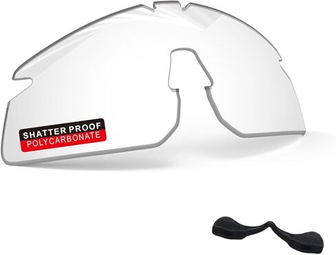 عدسات بديلة من البولي كربونات PRO+ ووسادات أنف لنظارة Oakley Hydra OO9229 الشمسية in Kuwait