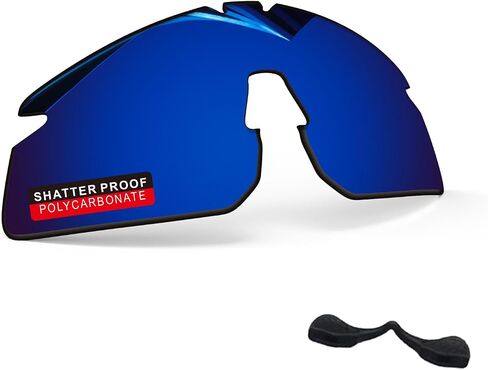 عدسات بديلة من البولي كربونات PRO+ ووسادات أنف لنظارة Oakley Hydra OO9229 الشمسية in Kuwait