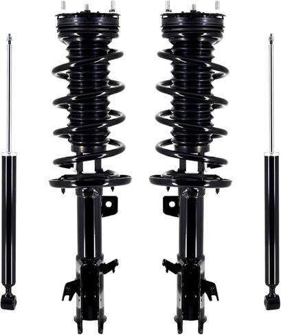 PM Auto Set of 4 Front-Rear Quick Complete Strut-Coil Spring-Shock Absorber For 2011-2016 Ford Fiesta in Saudi Arabia