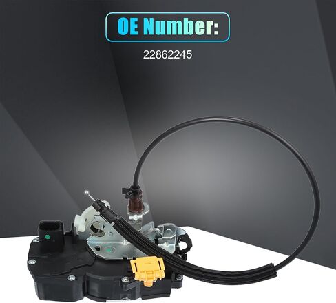 uxcell Front Right Side Power Door Lock Actuator Motor with Cable for Cadillac CTS 2009-2014 No.22862245 in Saudi Arabia