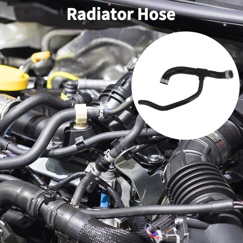Radiator Hose for Mercedes-Benz S500 W221 5.5 2005-2013 Good Sealing No.A2215016884/A2215015582 Lower Water Cooling Pipe Cooling Pipe Black 1 Pc in Saudi Arabia