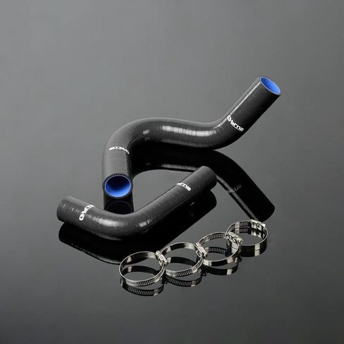 G-PLUS Coolant Silicone Radiator Hose Kit Compatible With Chevy Camaro/Firebird 1967-1969 68 Red in Saudi Arabia