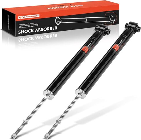 A-Premium Rear Suspension Shock Absorber Compatible with Lexus IS250 2014-2015, IS300 2016-2021, IS350 2014-2020, IS200t 2016-2017, 2-PC Set in Saudi Arabia