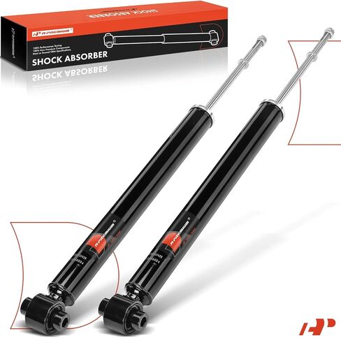 A-Premium Rear Suspension Shock Absorber Compatible with Lexus IS250 2014-2015, IS300 2016-2021, IS350 2014-2020, IS200t 2016-2017, 2-PC Set in Saudi Arabia