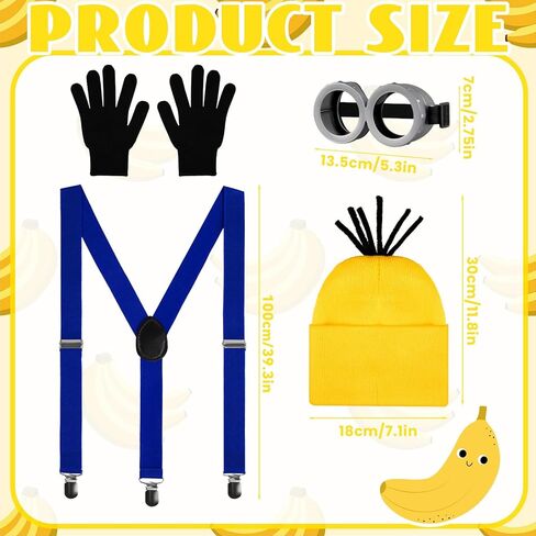 اكسسوارات أزياء تنكرية صفراء أزياء الهالوين التأثيرية لمجموعة أزياء الهالوين إكسسوارات أزياء تنكرية in Kuwait