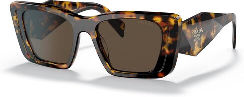 Prada PR 08YS - 01V8C1 Sunglasses HAVANA HONEY w/DARK BROWN 51mm in Saudi Arabia