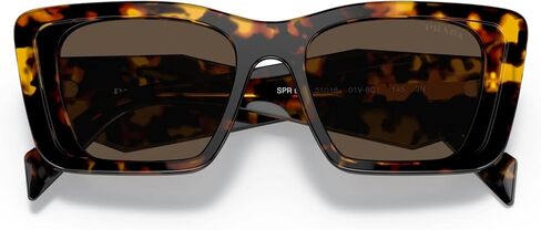 Prada PR 08YS - 01V8C1 Sunglasses HAVANA HONEY w/DARK BROWN 51mm in Saudi Arabia