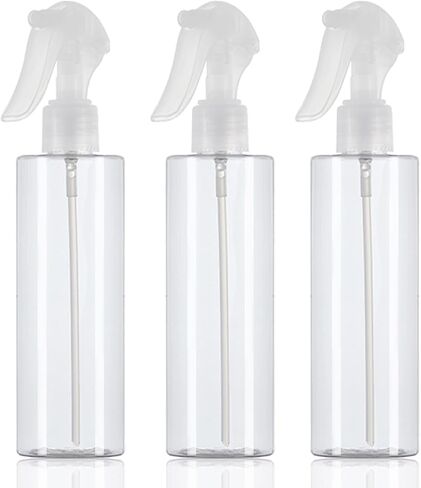 3 Pack Plastic Water Spray Bottle for Hair, 10 oz/300ml Plastic Empty Mister Spray Bottles for Cleaning, Cooking, Plant, Pet in Saudi Arabia