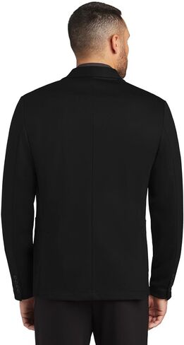 Unisex Relaxed Knit Blazer | Casual Blazer Jacket for Men & Women, Double Knit Business Casual Top for Work in Saudi Arabia