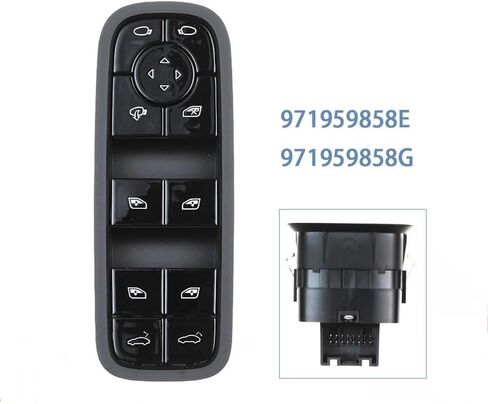 for Porsche 971 Cayenne 2017-2020 971959858E Electric Power Window Control Switch Button 971959858G Auto Parts in Saudi Arabia