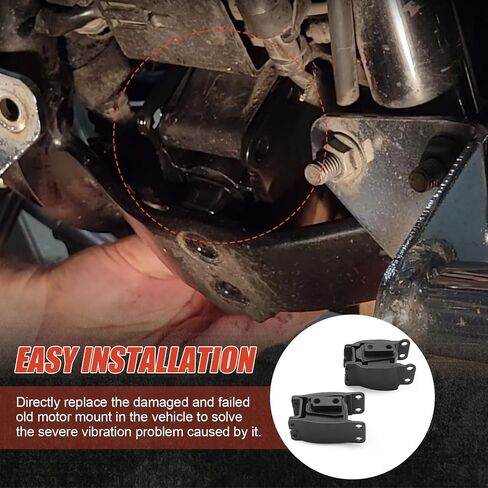 Isolator Engine Motor Mount Set Fit for Harley Dyna Super Glide Daytona Convertible Fat Bob FXDL Low Rider Street Bob FXD Wide Street FXDWG 1991-2017 Replaces 47583-90/B 47564-99 (Front & Rear) in Saudi Arabia